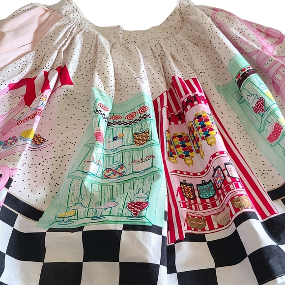 Unique Vintage Dresses & Skirts - Unique Vintage swing skirt candy shop